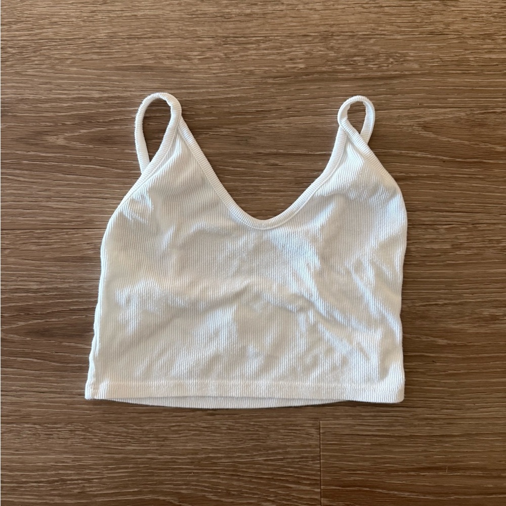 Joah Brown Strappy Crop Tank